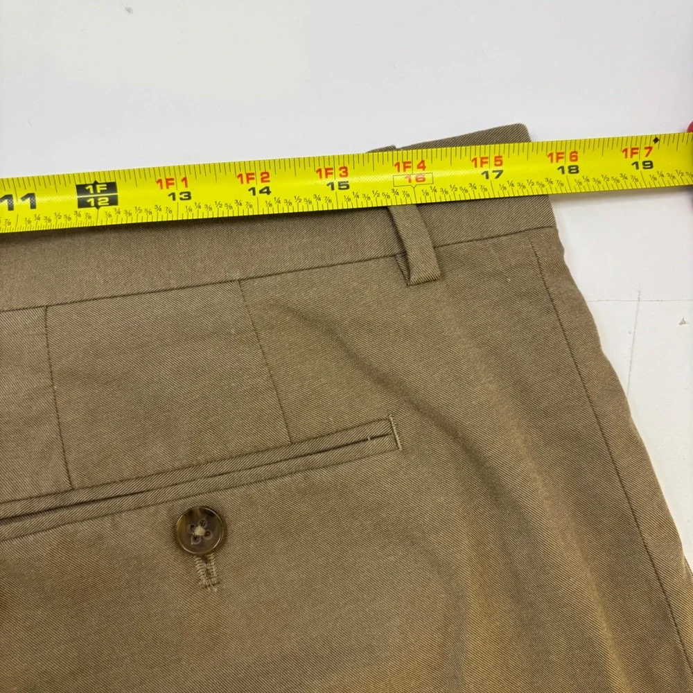 Banana Republic Classic Fit Chino Pants Mens 34x32 Khaki Brown Cotton Trousers